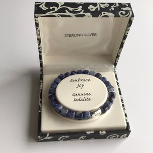 Sterling Silver Beaded Bracelet